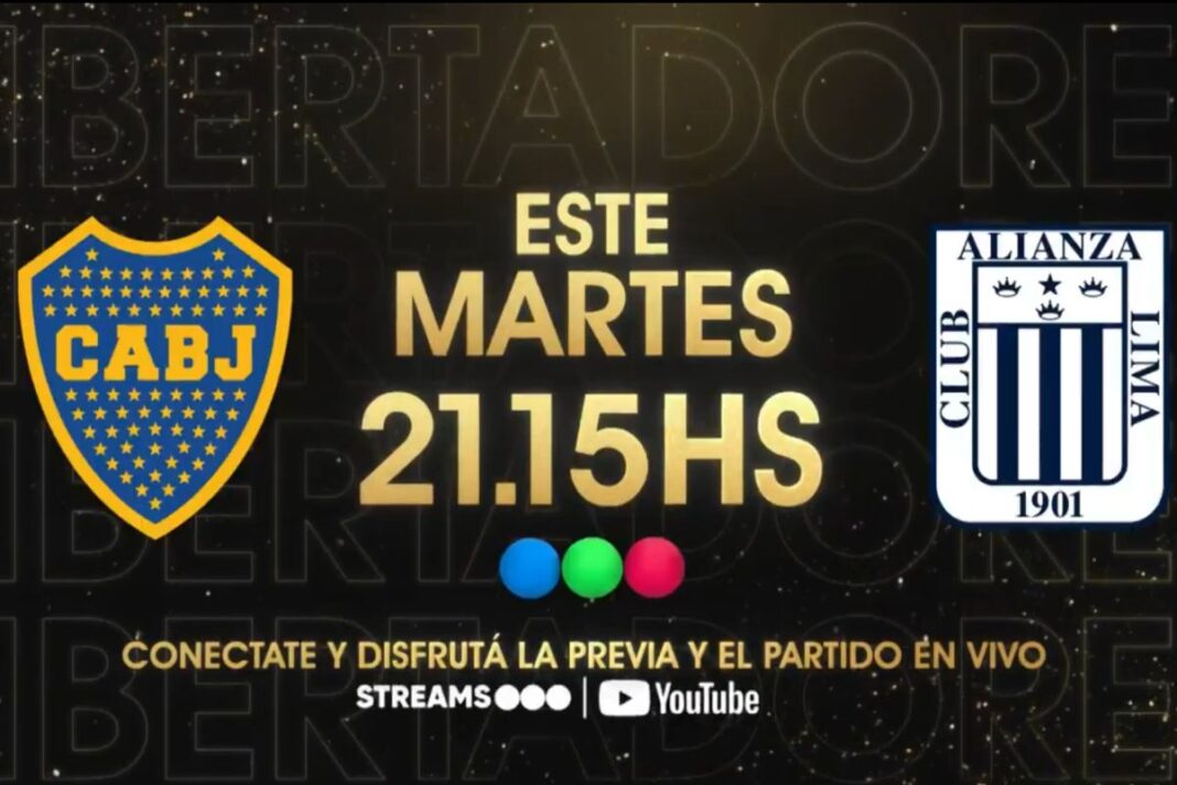 Boca Juniors vs Alianza Lima en vivo por YouTube de Telefe