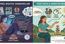 Cómo dejar el doomscrolling y cuidar tu salud mental