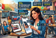 La IA empieza a entrar en el consumo de noticias en el Perú