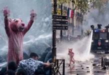 La Pantera Rosa también protesta, pero con inteligencia artificial